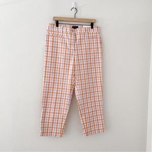 Ann Taylor loft mid rise crop chino pants